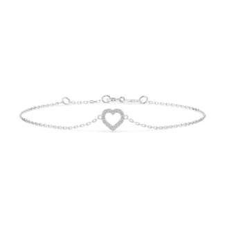 Браслет золотий з діамантами 0.07ct