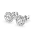 Сережки з діамантами 1.19ct — фото 3