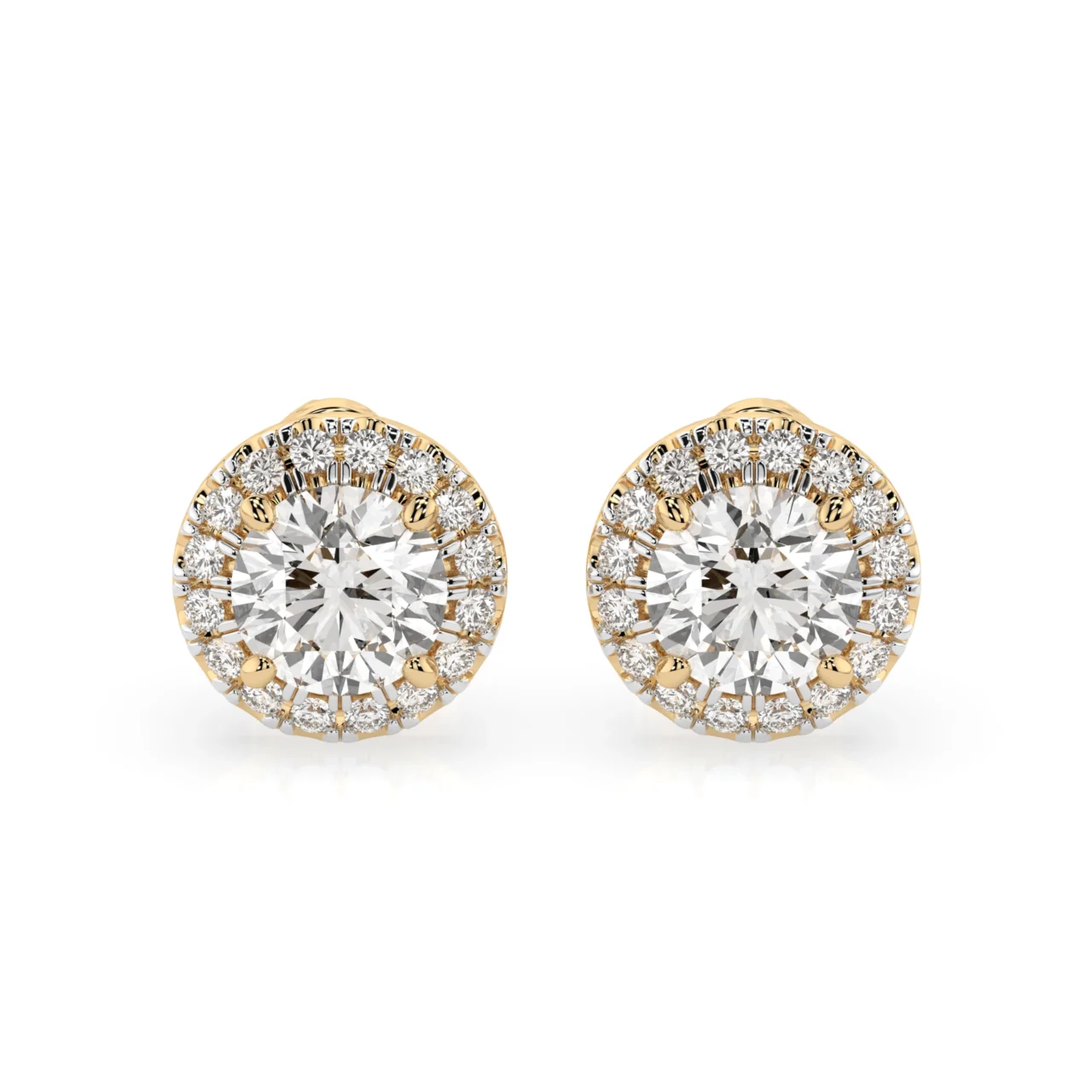 Сережки з діамантами 1.19ct — фото 4