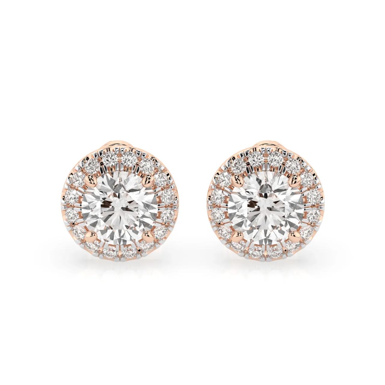 Сережки з діамантами 1.19ct — фото 7