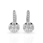 Сережки з діамантами 1.25ct