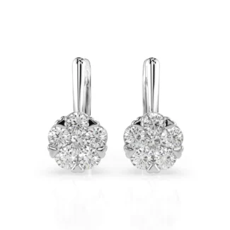 Сережки з діамантами 1.17ct