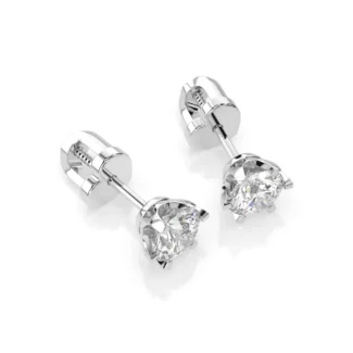 Сережки з діамантами 1ct