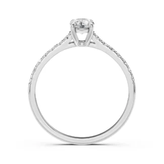 Каблучка Солітер Вічність 0.4 ct