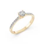 Каблучка Солітер Вічність 0.5 ct — фото 3