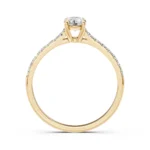 Каблучка Солітер Вічність 0.5 ct — фото 4
