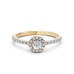Каблучка Солітер Вічність 0.2 ct — фото 5