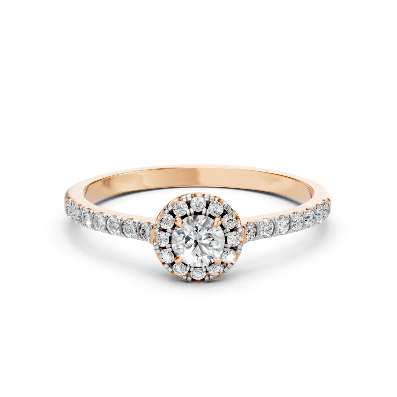 Каблучка Солітер Вічність 0.2 ct — фото 8