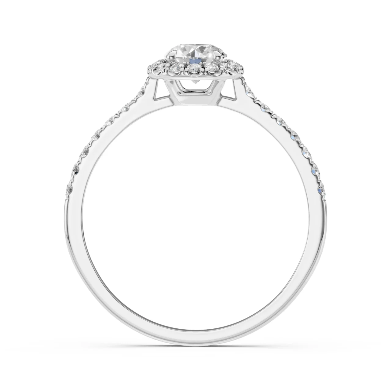 Каблучка Солітер Вічність 0.5 ct