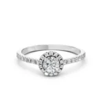 Каблучка Солітер Вічність 0.5 ct — фото 2