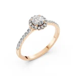 Каблучка Солітер Вічність 0.5 ct — фото 6