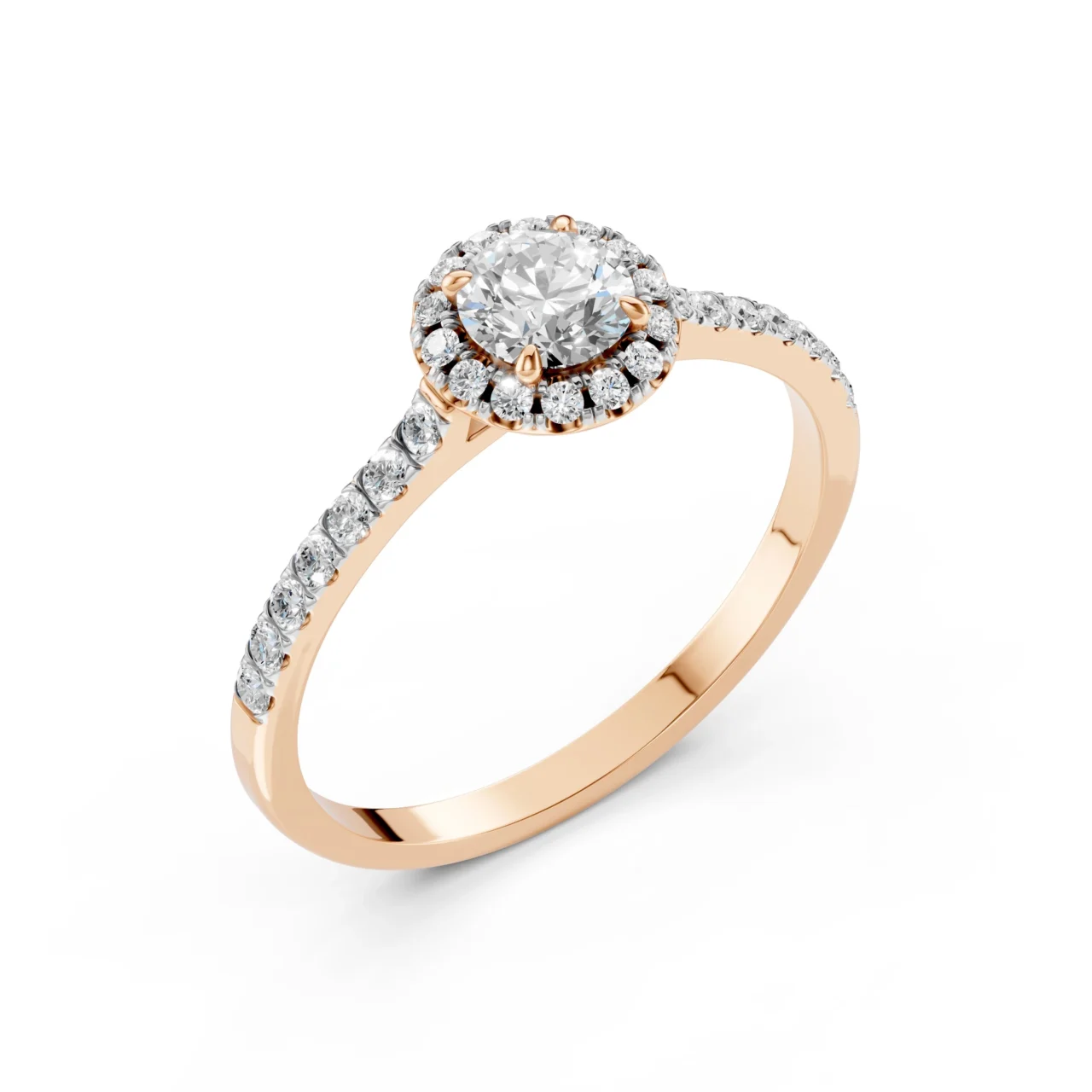 Каблучка Солітер Вічність 0.5 ct — фото 6