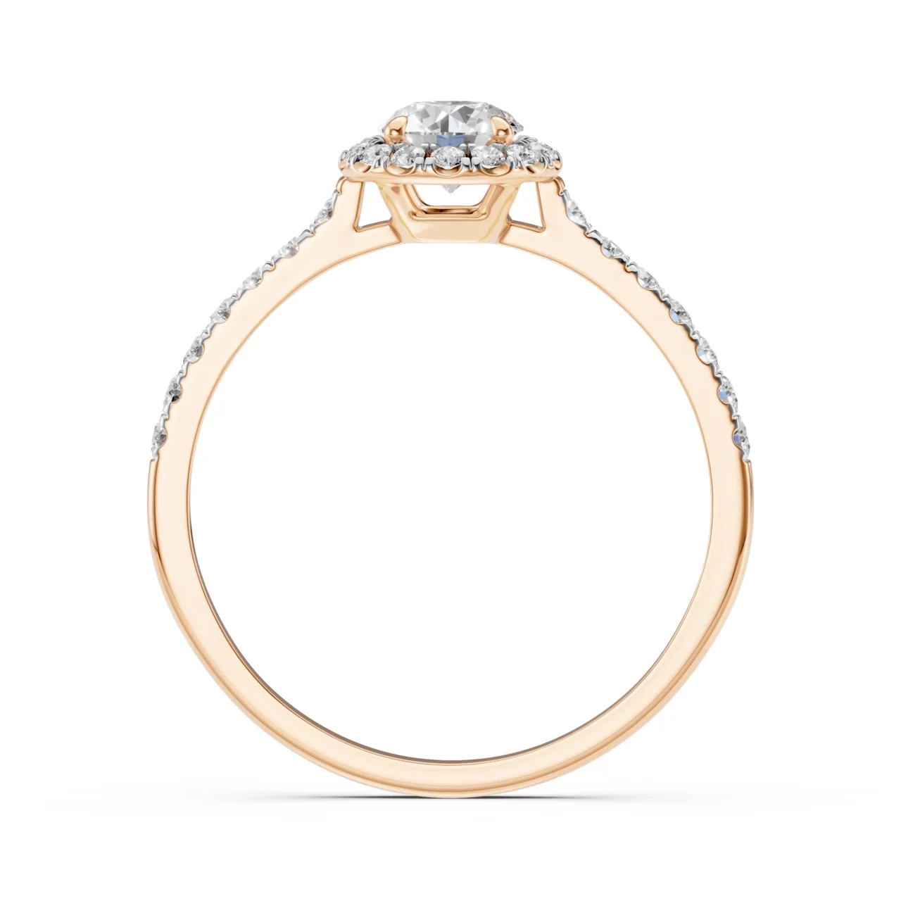 Каблучка Солітер Вічність 0.5 ct — фото 7