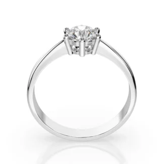 Каблучка Солітер 0.5 ct
