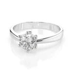 Каблучка Солітер 0.5 ct — фото 2