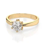Каблучка Солітер 0.5 ct — фото 5