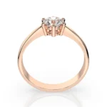 Каблучка Солітер 0.5 ct — фото 7