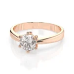 Каблучка Солітер 0.5 ct — фото 8