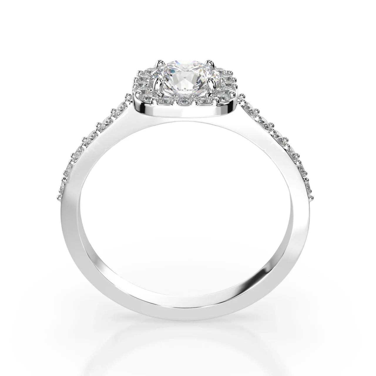 Каблучка Солітер Вічність 0.2 ct