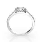 Каблучка Солітер Вічність 0.5 ct
