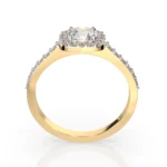 Каблучка Солітер Вічність 0.5 ct — фото 4