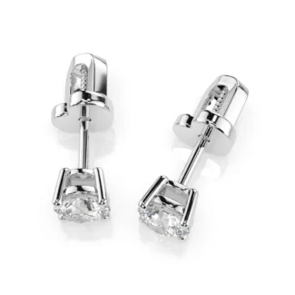 Сережки Солітер 0.6 ct