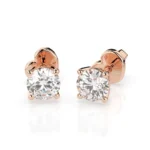 Сережки Солітер 0.6 ct — фото 6