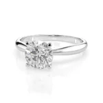 Каблучка Солітер 1.0 ct — фото 2