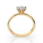 Каблучка Солітер 0.7 ct — фото 4