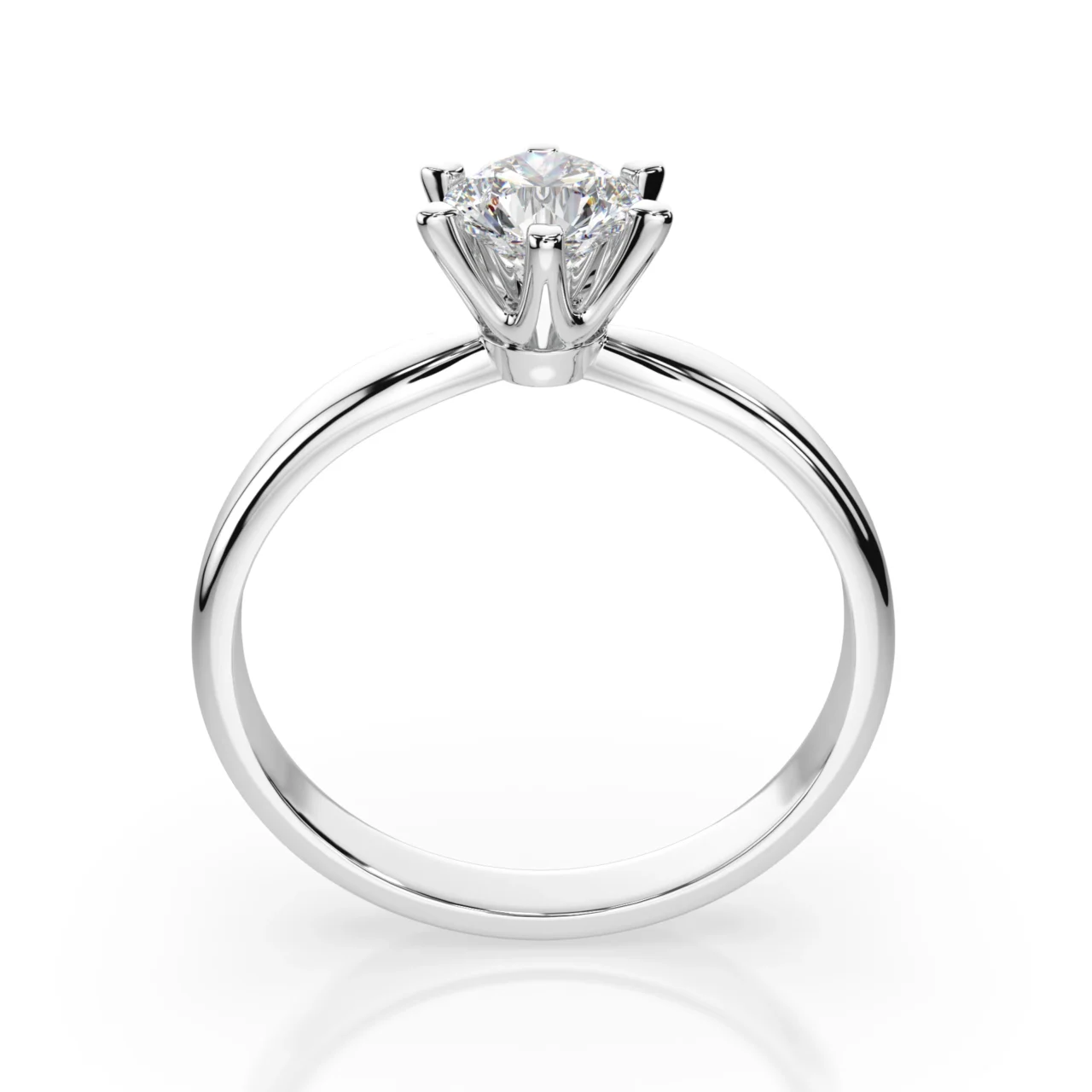 Каблучка Солітер 1.0 ct