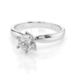 Каблучка Солітер 1.0 ct — фото 2