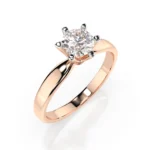 Каблучка Солітер 1.0 ct — фото 6