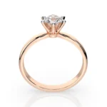 Каблучка Солітер 1.0 ct — фото 7