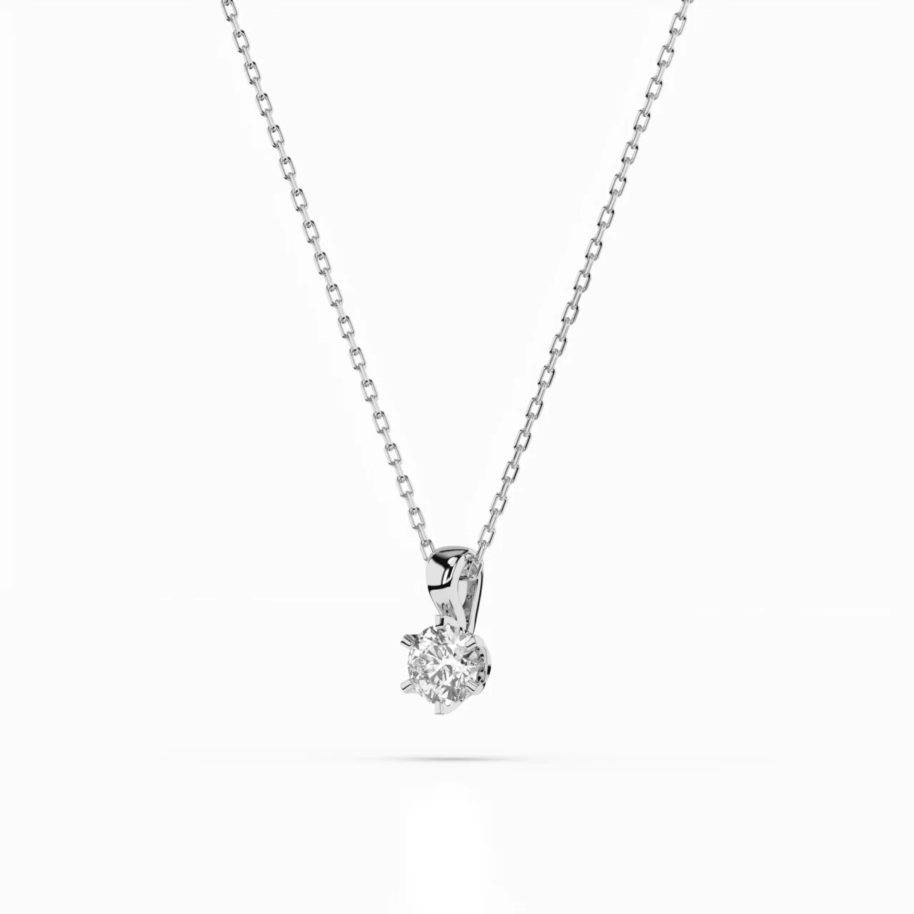 Кольє Солітер 0.3 ct
