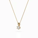 Кольє Солітер 0.3 ct — фото 4