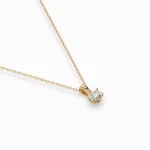 Кольє Солітер 0.3 ct — фото 5