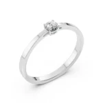 Каблучка Солітер 0.15 ct