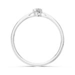 Каблучка Солітер 0.15 ct — фото 2