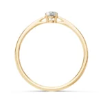 Каблучка Солітер 0.15 ct — фото 5