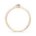 Каблучка Солітер 0.15 ct — фото 8