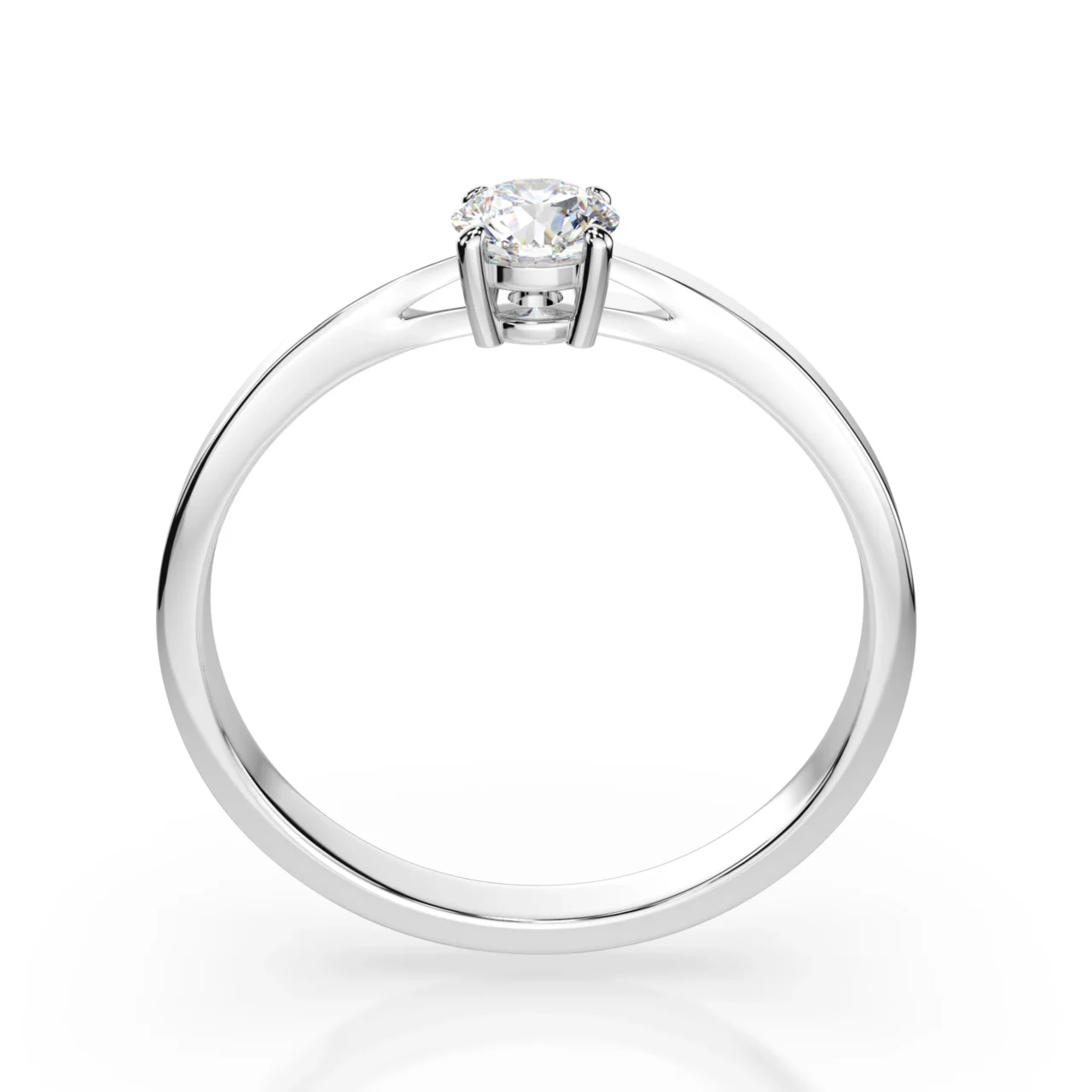 Каблучка Солітер 0.3 ct — фото 2