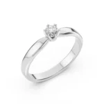 Каблучка Солітер 0.15 ct