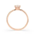 Каблучка Солітер 0.3 ct — фото 8