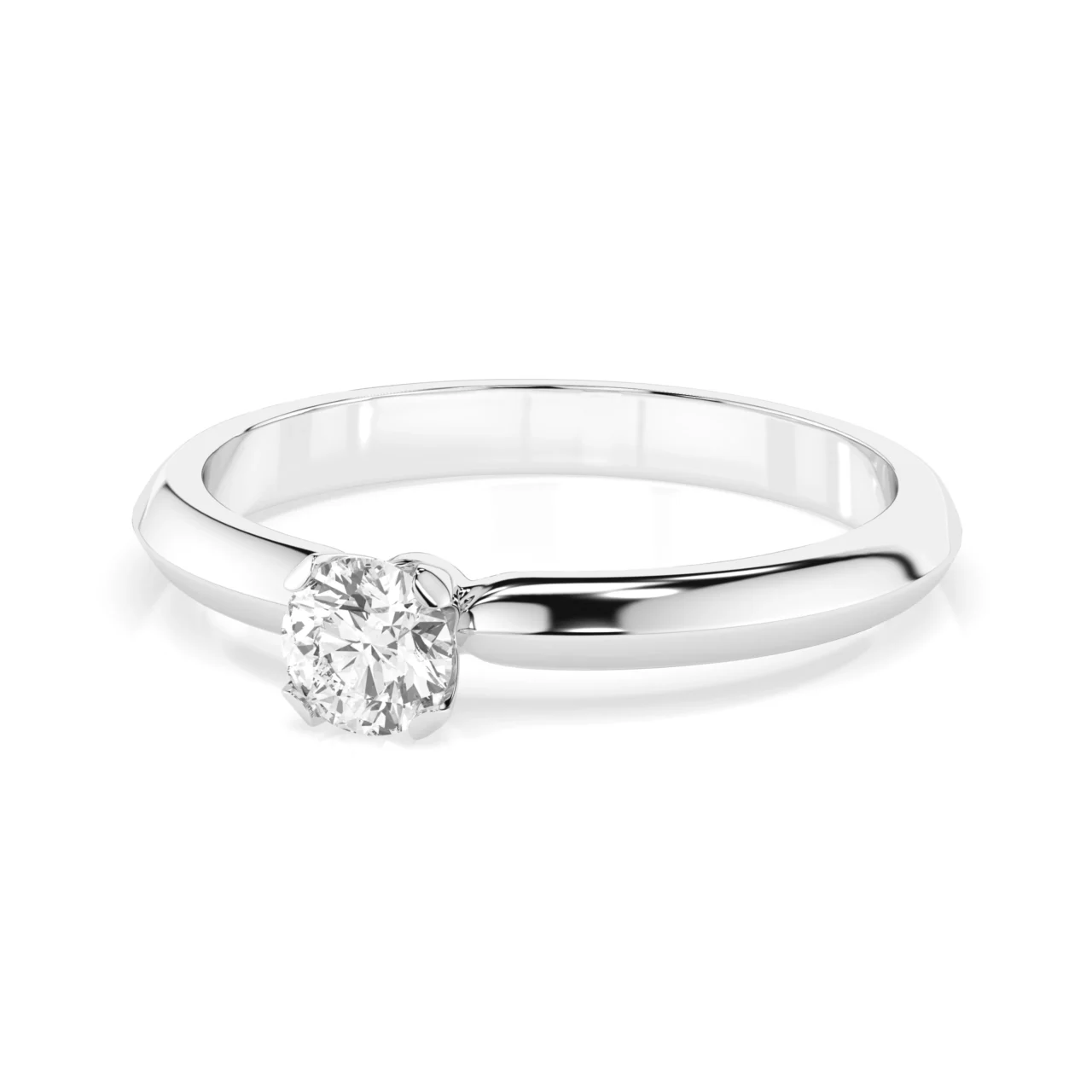 Каблучка Солітер 0.25 ct — фото 3