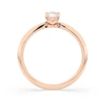 Каблучка Солітер 0.25 ct — фото 8