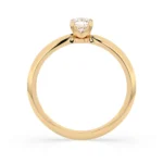 Каблучка Солітер 0.3 ct — фото 5