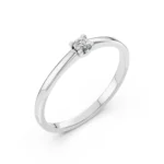 Каблучка Солітер 0.1 ct