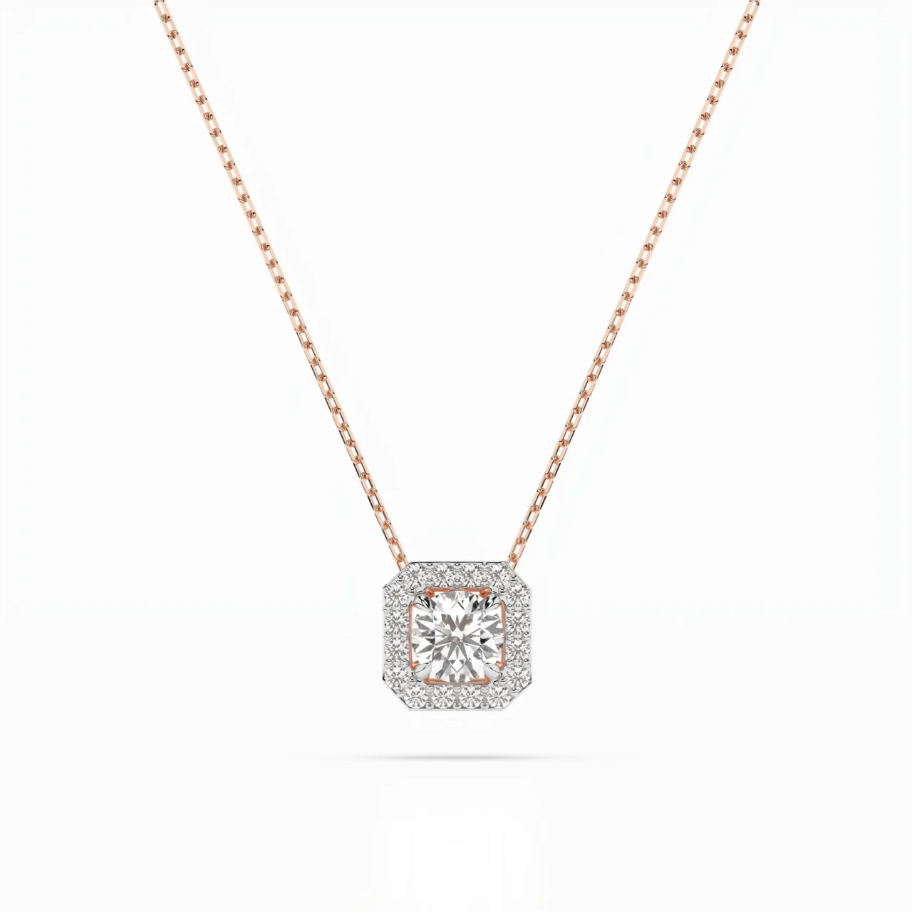 Кольє Солітер Вічність 0.2 ct — фото 7