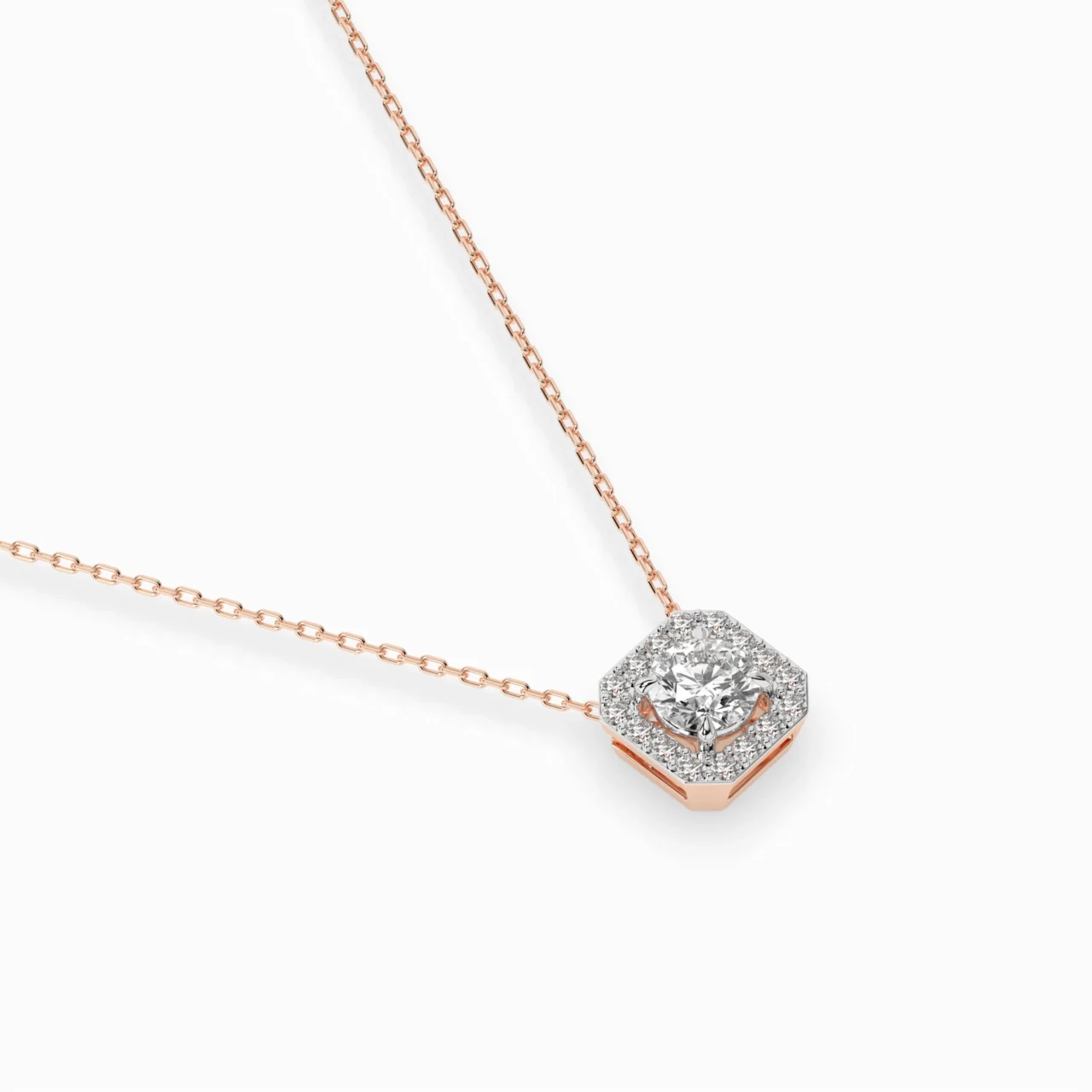 Кольє Солітер Вічність 0.2 ct — фото 9