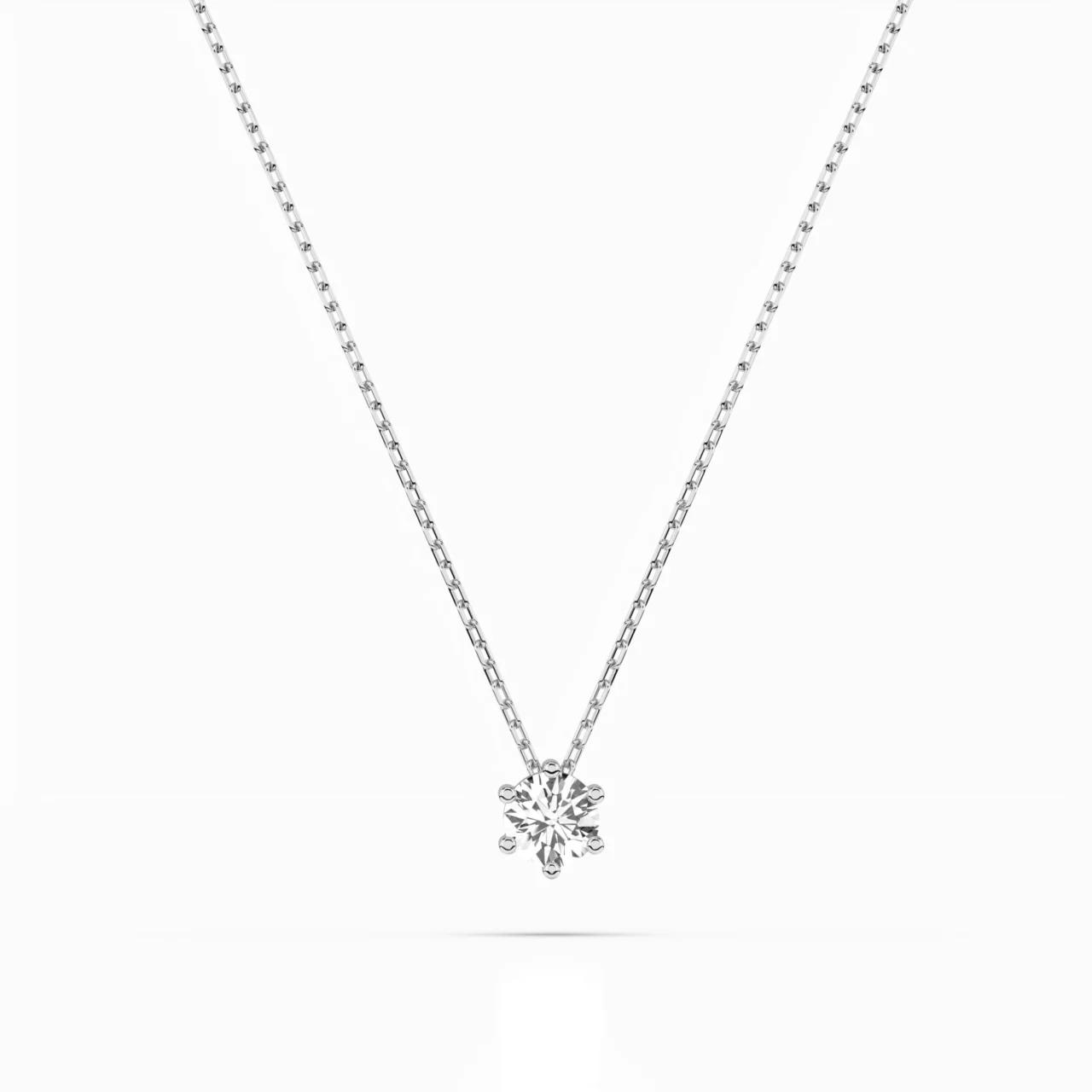 Кольє Солітер 0.15 ct